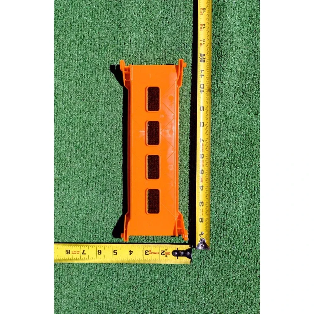 Orange Mega Bloks Toy Ramp/Ladder Set Attachment Replacement Piece 11x4